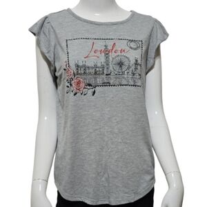 Vintage Gray London Graphic Tee